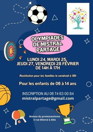 affiche olympiades