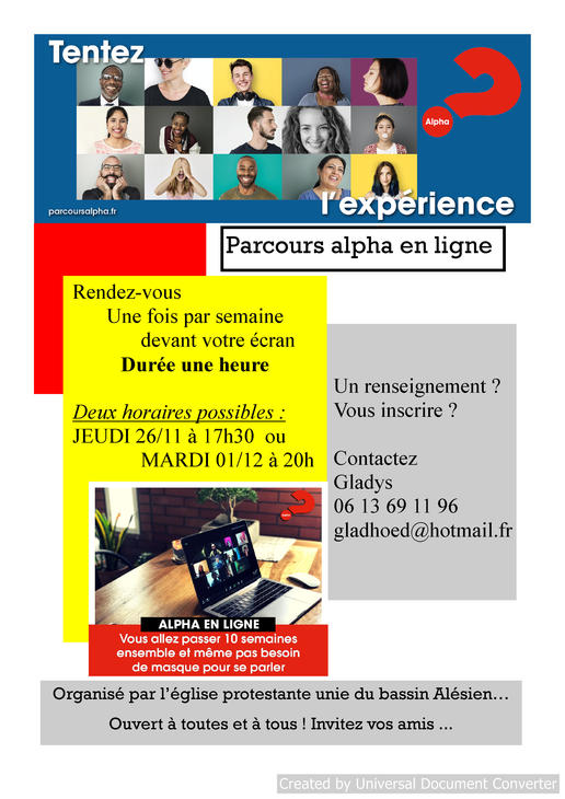 alpha en ligne