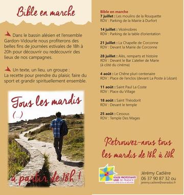 Bible en marche