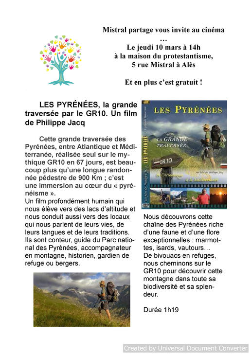 cinéma 10 mars