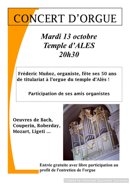 concert orgue