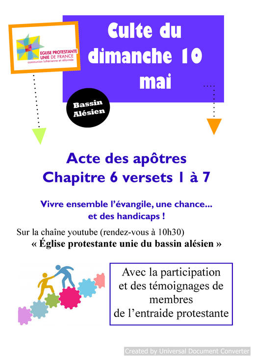 culte 10 mai