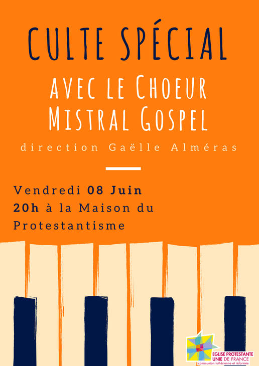 Culte Choeur mistral gospel