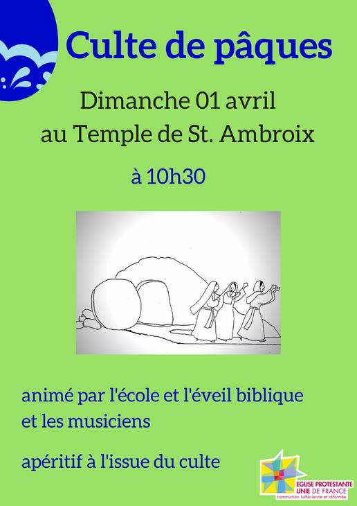 Culte de pâques