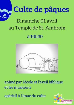 Culte de pâques