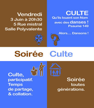 culte soir 3 juin