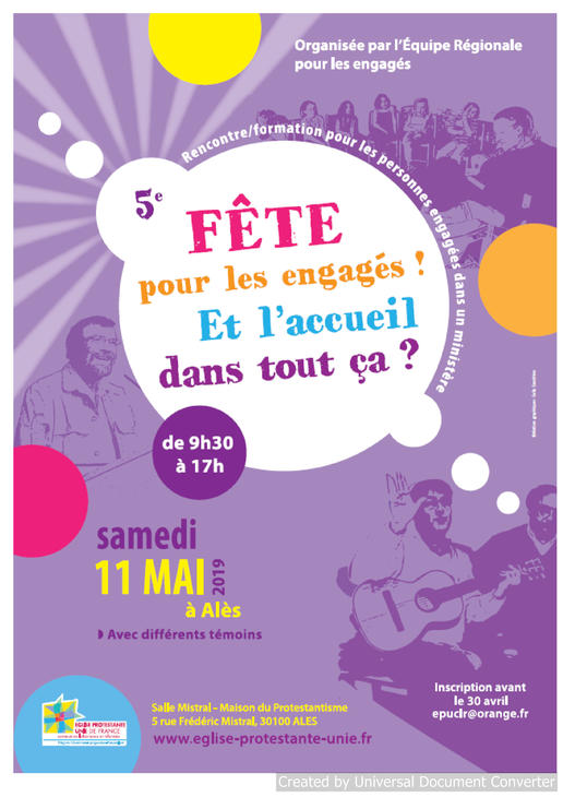 fête engagés