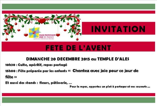 invitation noel 2015 - P1