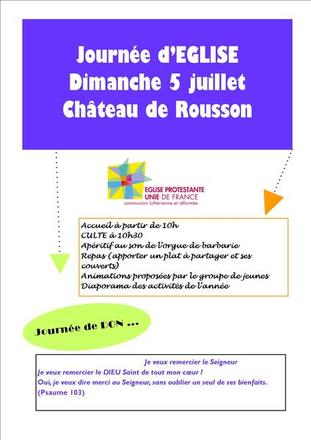 invitation Rousson
