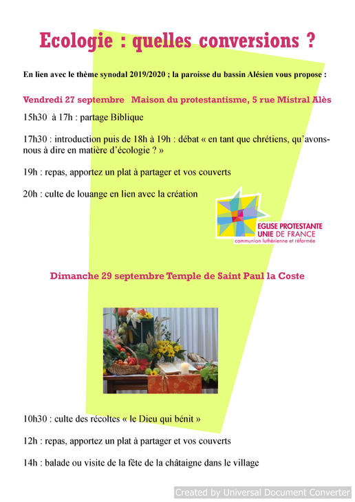 WE écologie