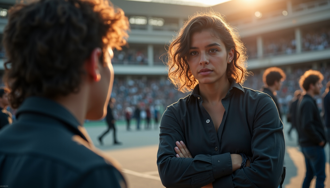 Ancien diplômé du DEJEPS en train de témoigner lors d