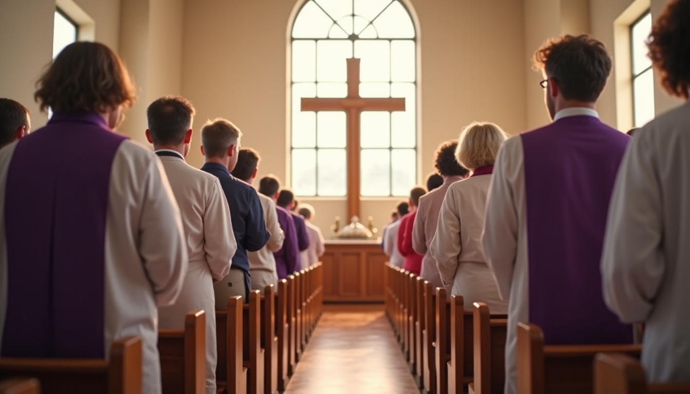 Célébration œcuménique dans une paroisse de l