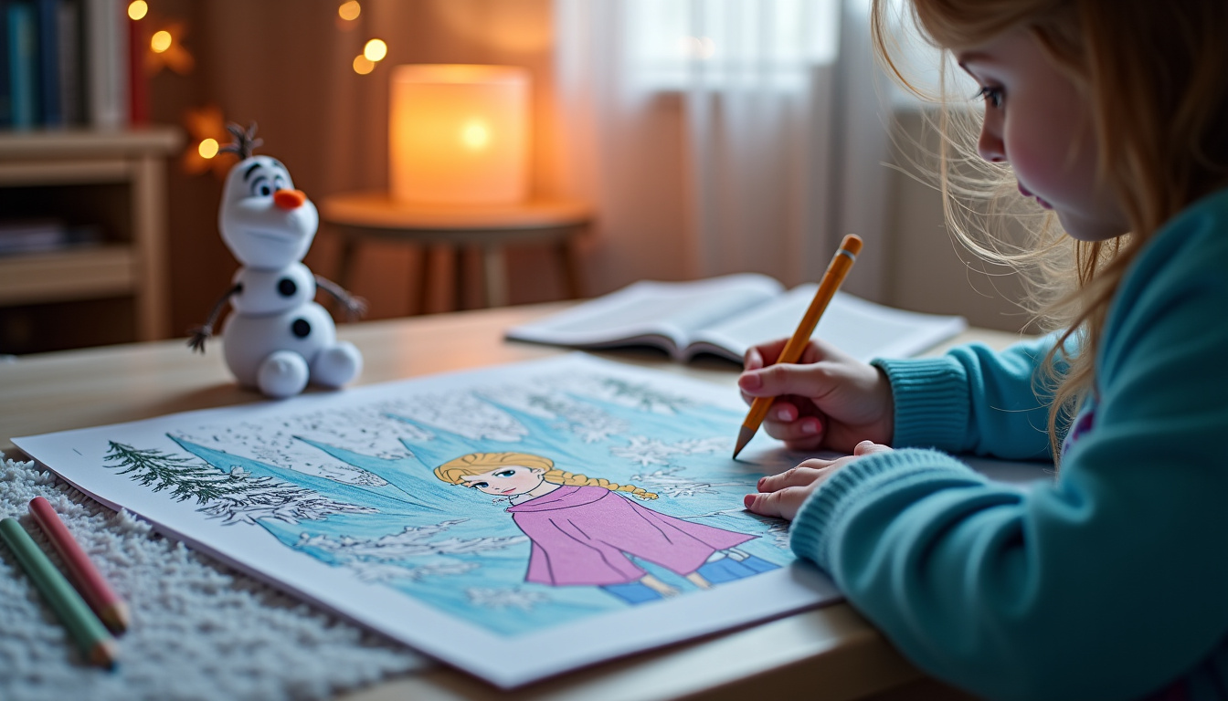 Quels coloriages de La Reine des Neiges choisir en 2026 ?