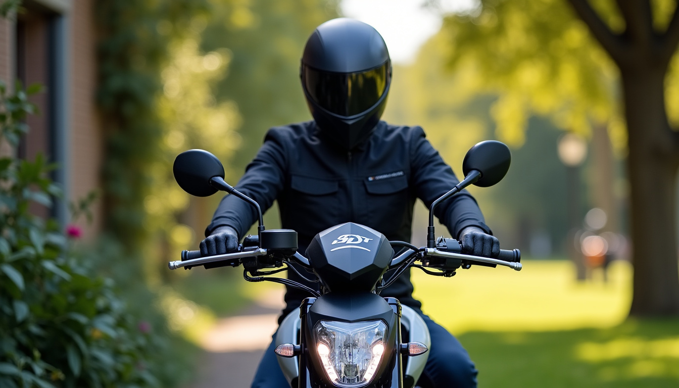 Motobineuse électrique Sabre France en action dans un jardin