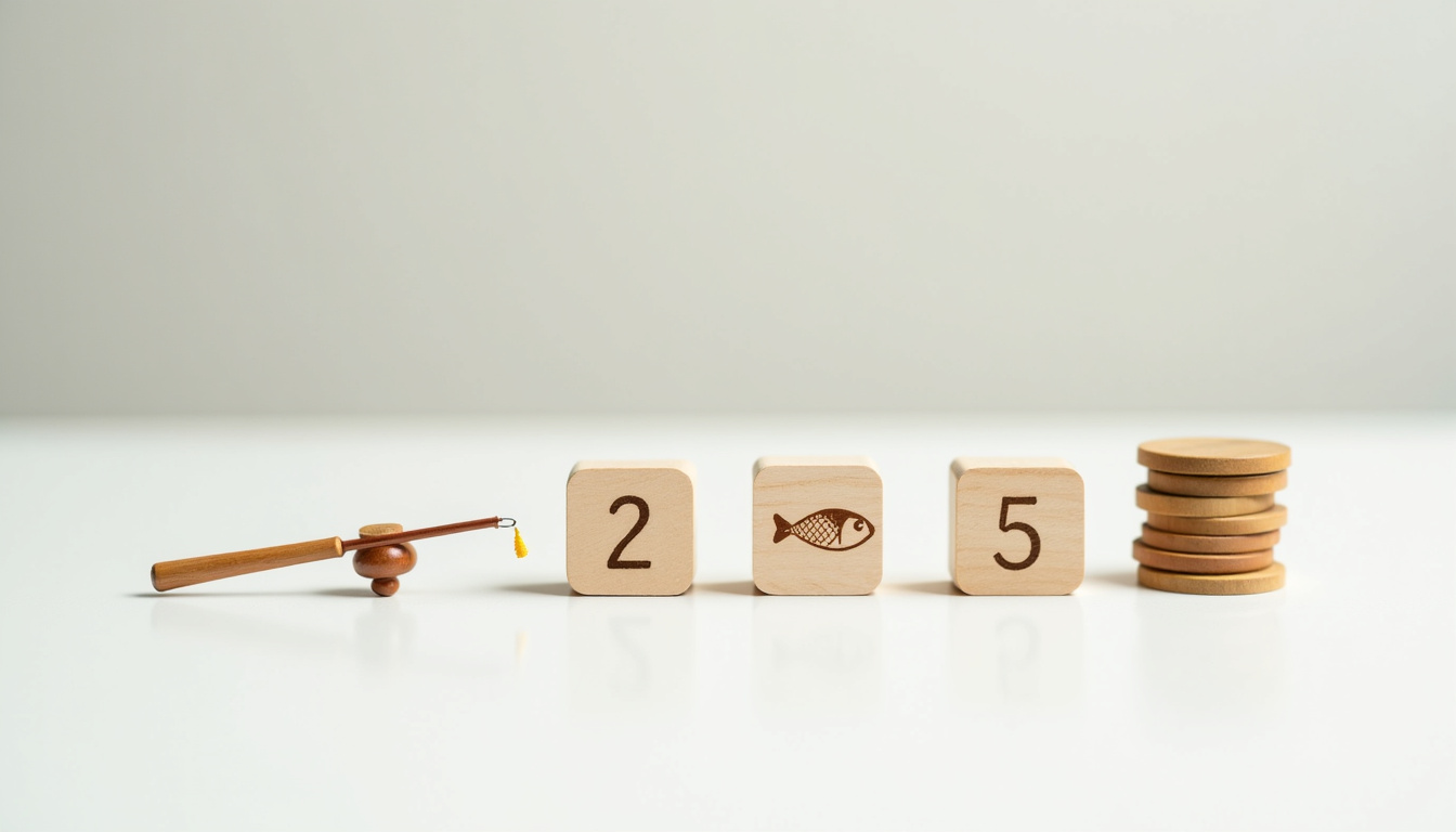 Présentation visuelle des différents types de cartes de pêche et de leurs tarifs pour la saison 2025