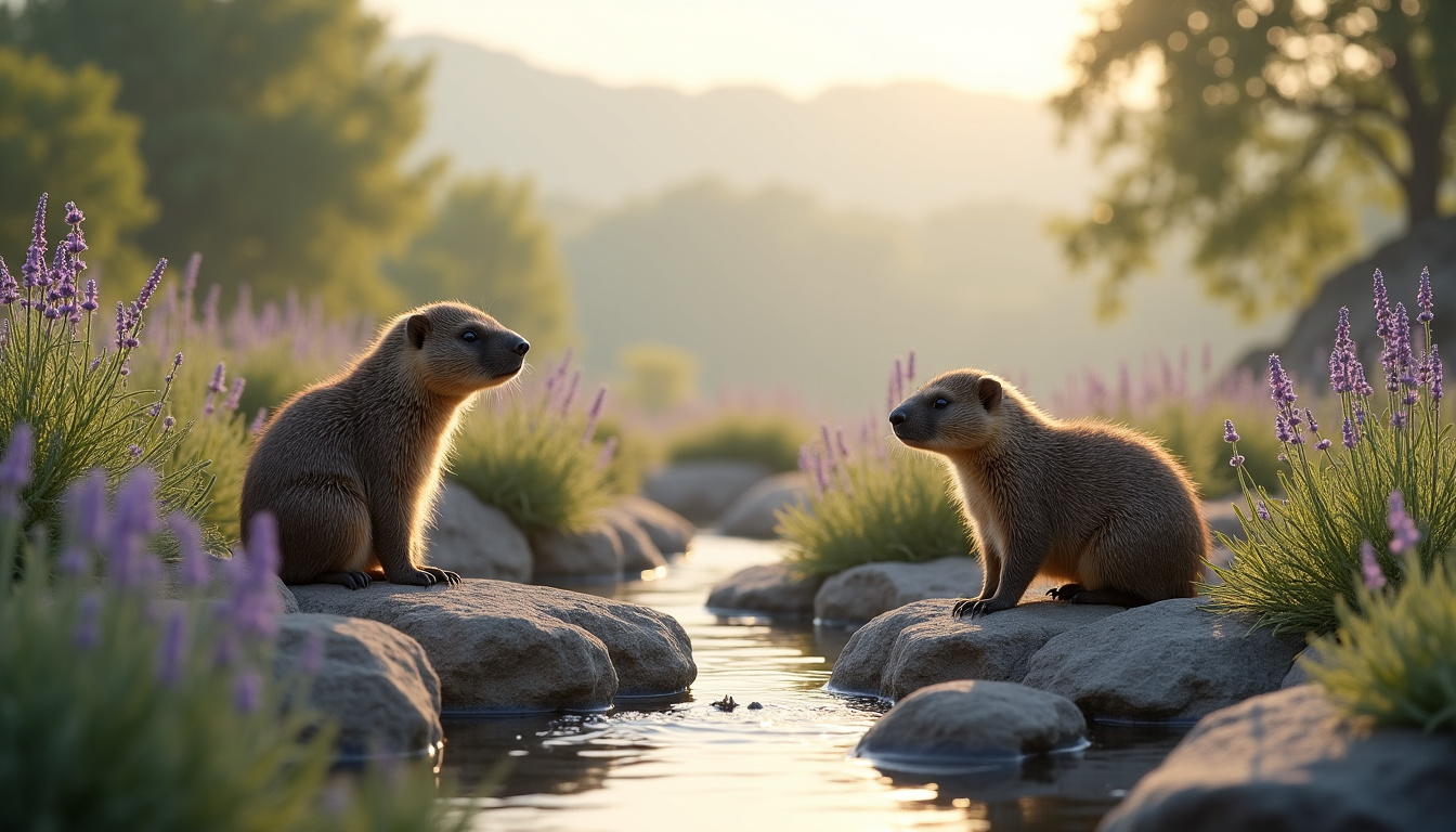 Espace dédié à la conservation des espèces au zoo de La Barben