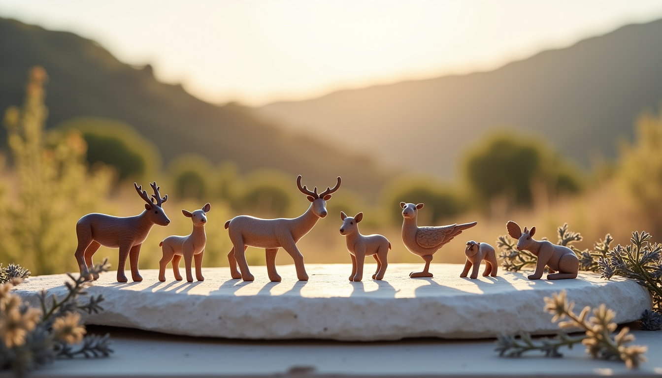 Produits disponibles dans la boutique en ligne du zoo de La Barben