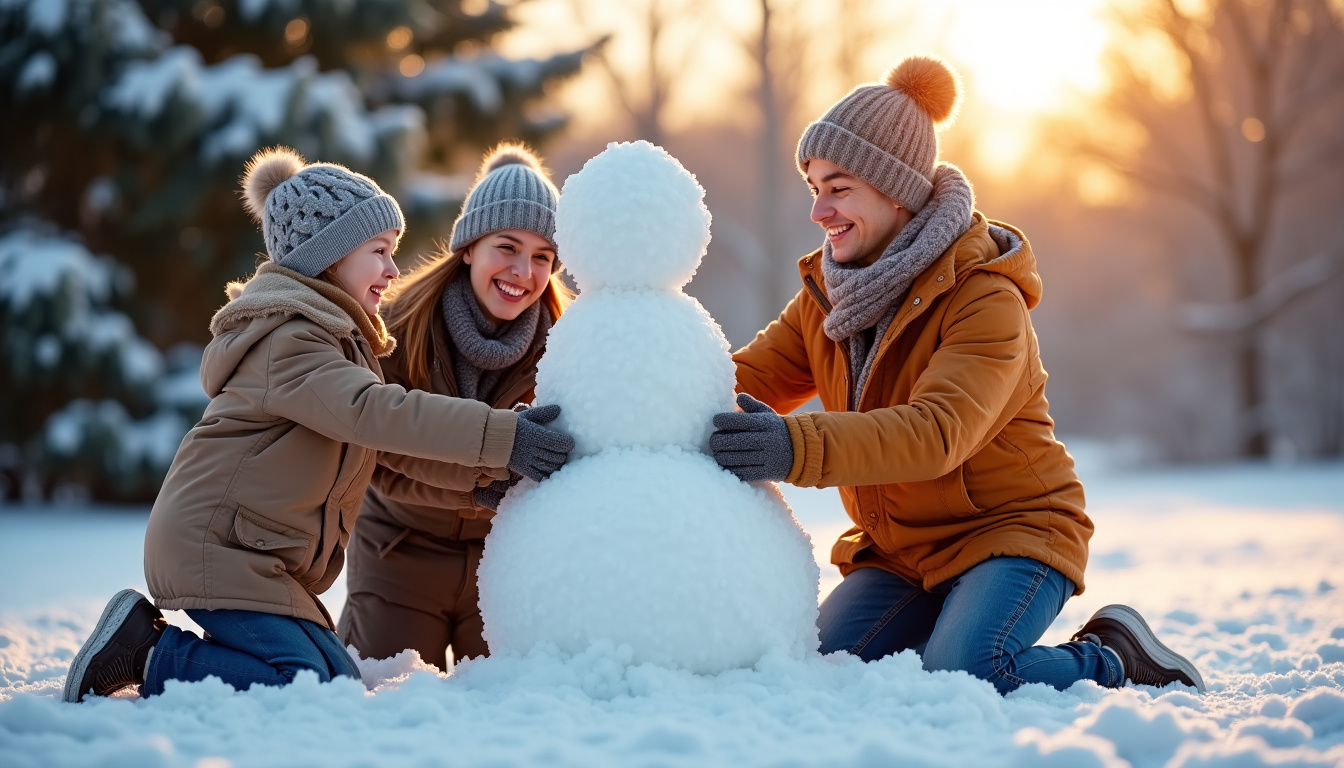 Pourquoi on adore construire un bonhomme de neige en 2026 ?