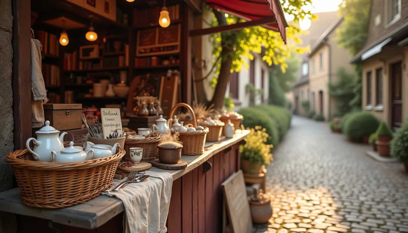 Préparation de la brocante d