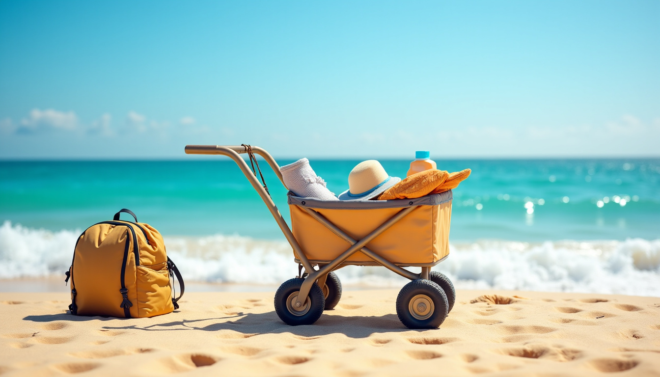 Choisir le bon chariot de plage pour des sorties sereines en 2026