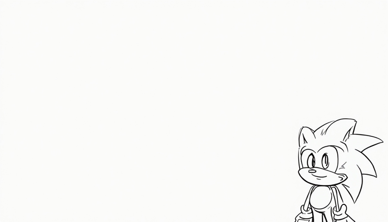 Occuper les enfants avec un coloriage Sonic gratuit en 2026