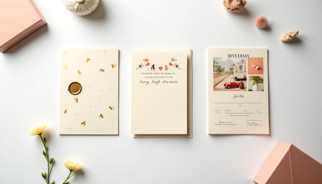 Différents styles d’invitation d’anniversaire pour adultes: élégante, humoristique, thématique