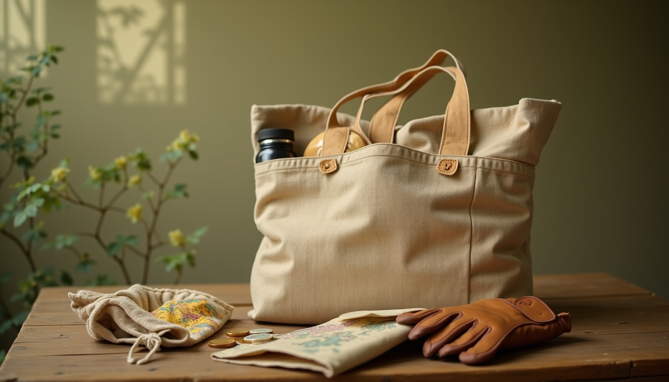 Préparation de la bourse pour une journée de chine en Île-de-France