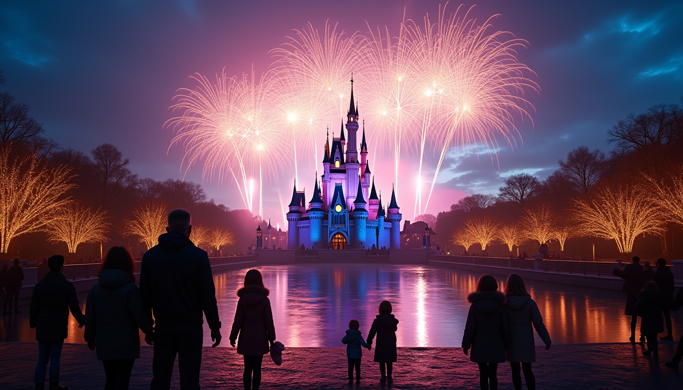 Spectacle nocturne à Disneyland Paris en 2026