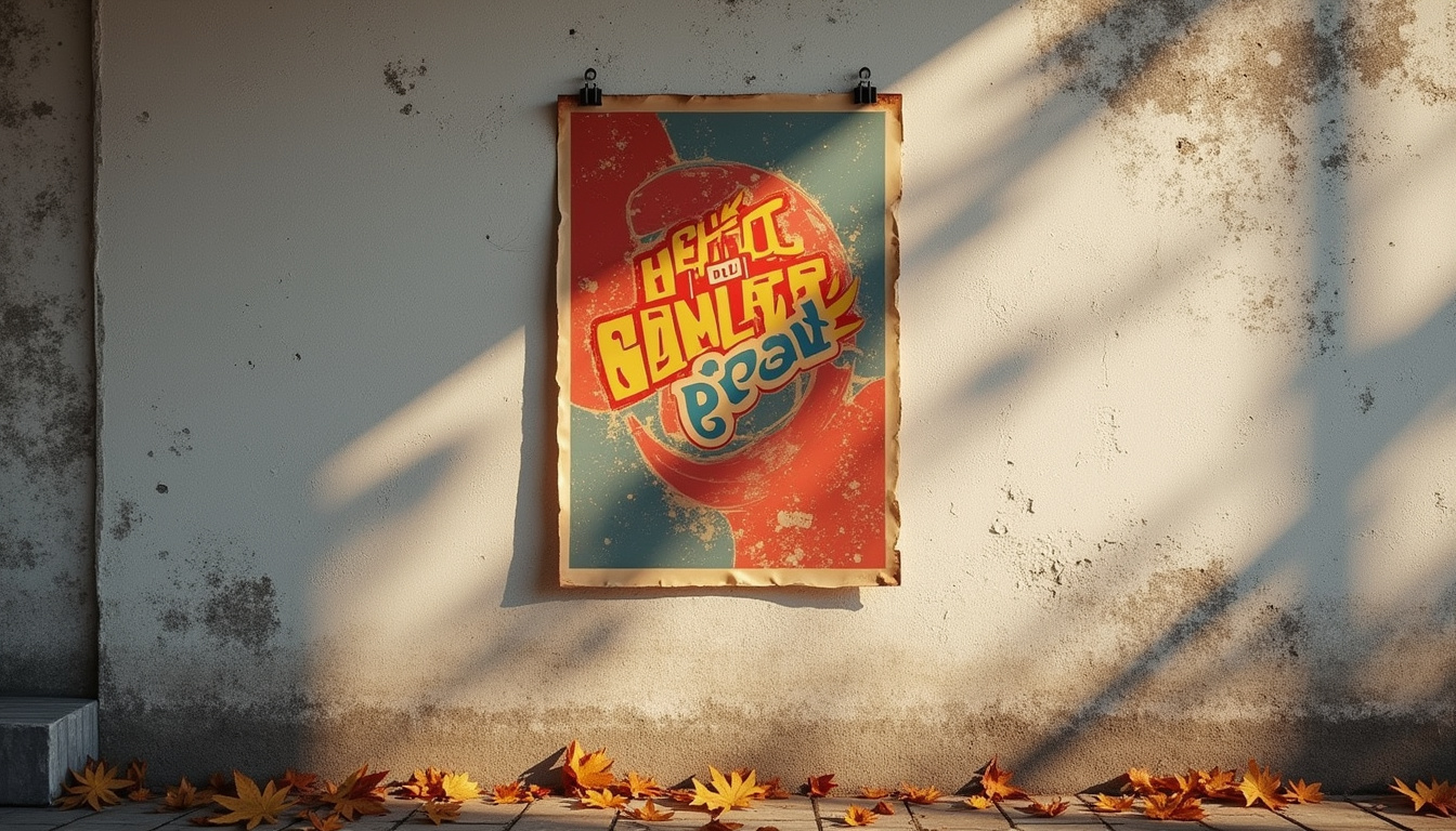 Ancienne affiche du festival Fête du Bruit Landerneau