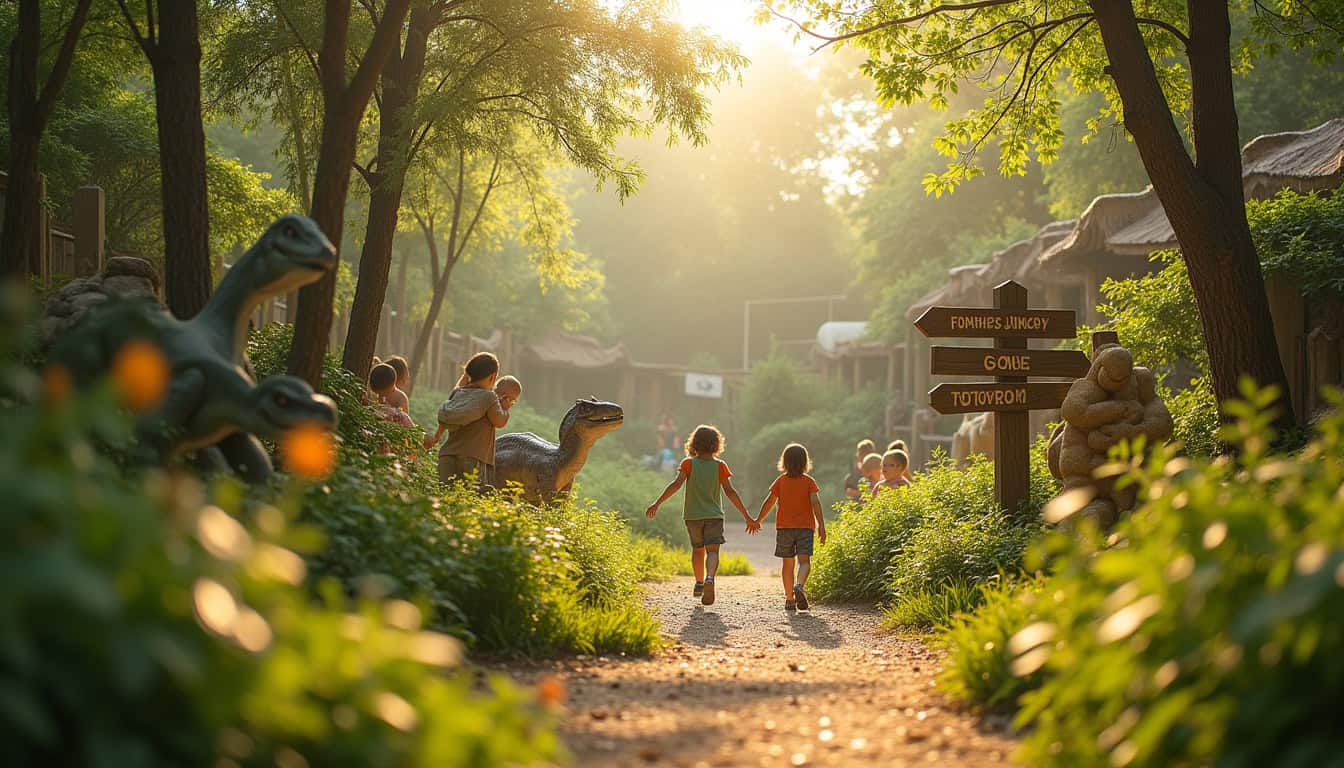 Découvrez AnimaParc en 2026 : une aventure familiale entre dinosaures et animaux