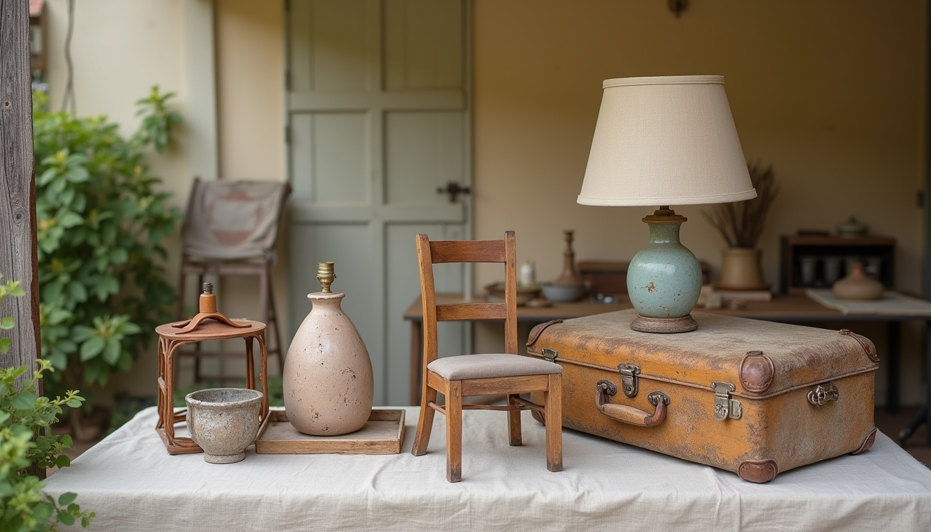 Des objets réutilisés et restaurés exposés lors d