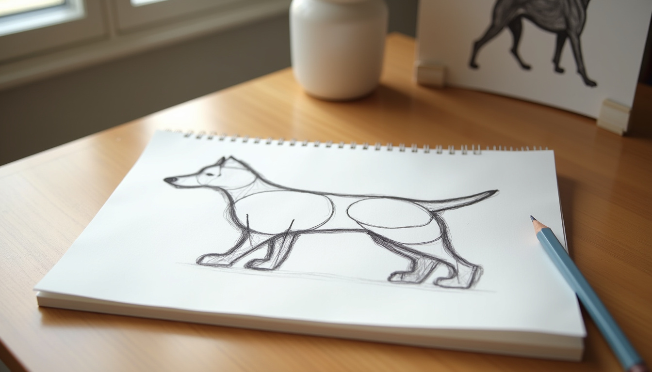 Apprendre à dessiner un chien en 2026 : première leçon pour débutants