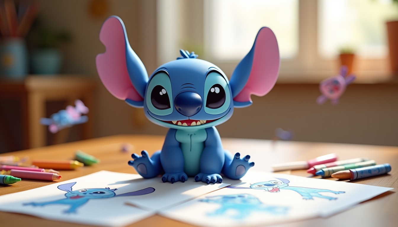 Occuper les enfants avec des dessins de Stitch à imprimer en 2026